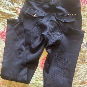 Vala Equestrian Sculpt And Smooth Riding Breeches - Navy - Small